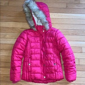 Old Navy girls puffer jacket 8